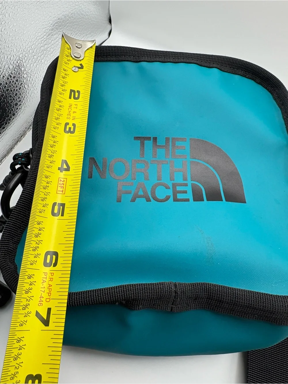 The North Face Explore Bardu II Crossbody Bag Banff  green and black logo
